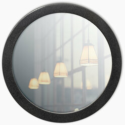 Зеркало настенное круглое Postermarket "Соло" 50 см