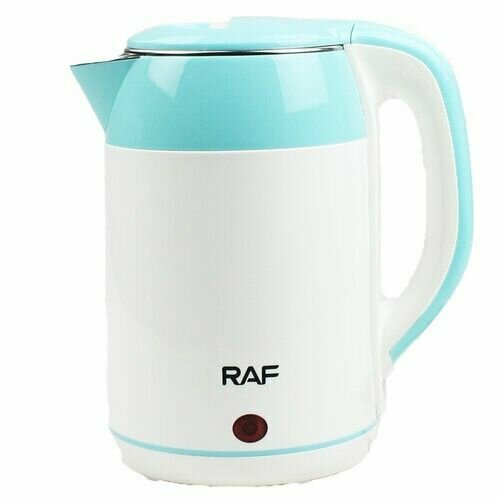 Стильный и функциональный электрический чайник 2000Вт Белый голубой 210000₽
