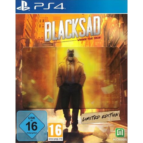 Blacksad: Under The Skin. Limited Edition (русская версия) (PS4) blacksad under the skin ps4