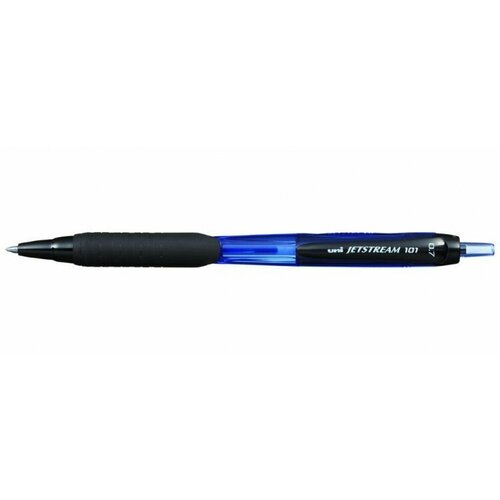 Шариковая ручка Автоматическая UNI Jetstream SXN-101-07 шарик 0.7 мм/линия 0.35 мм, Красный