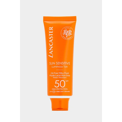 Нежный крем для лица SPF50 LANCASTER sun sensitive luminous tan 50 МЛ