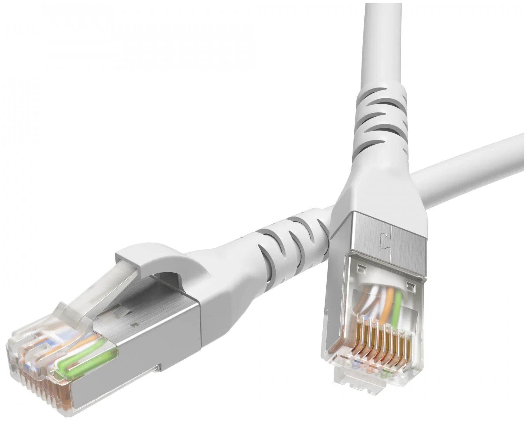фото Кабель патч-корд F/UTP 5e кат. 0,5м. DKC RN5EFU4505WH LSZH, белый, "RAM telecom"