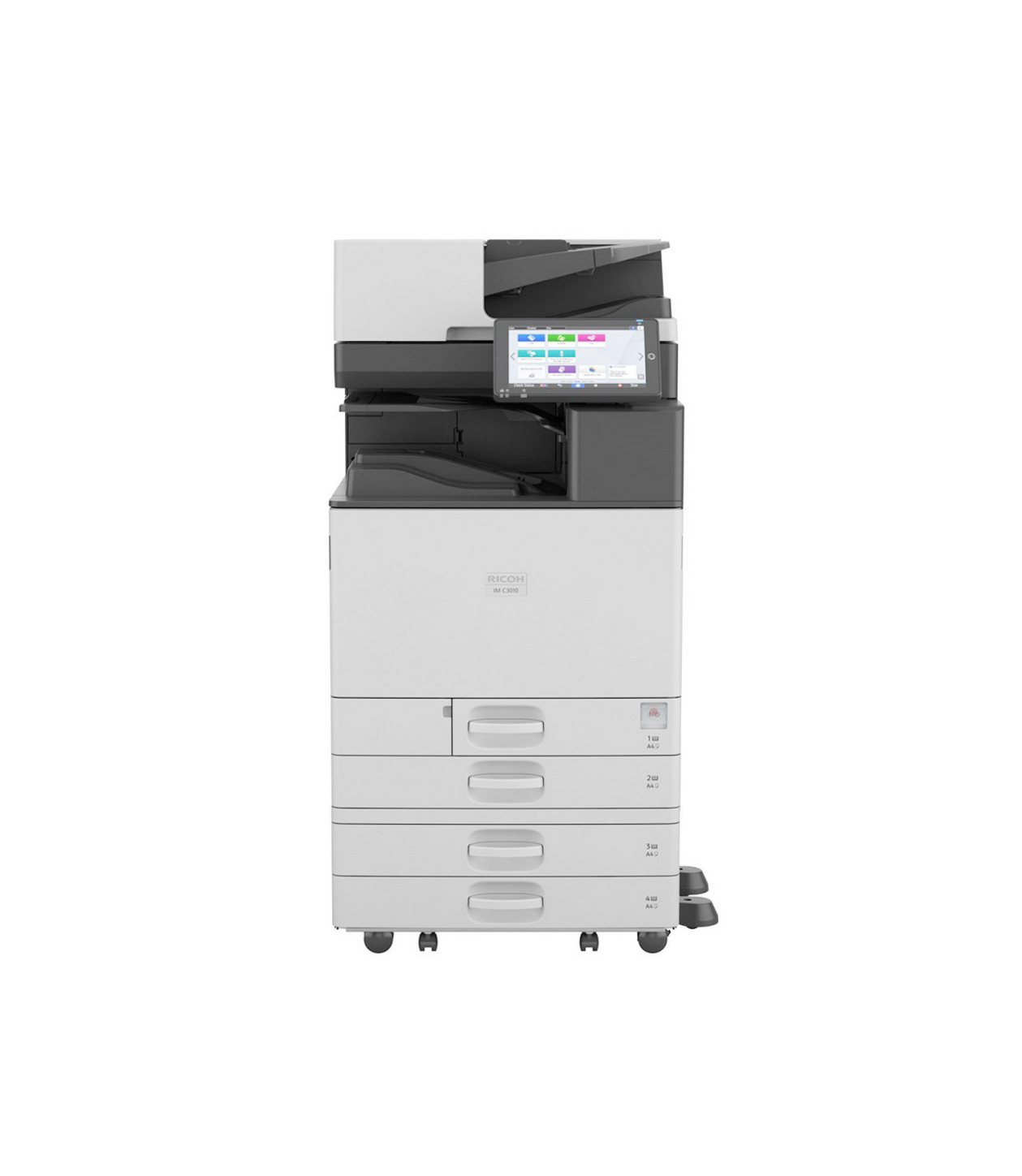 МФУ Ricoh IM C3010 цветное лазерное, A3, 30 стр/мин, автоподатчик/дуплекс/девелопер, PostScript, без/тонера, запуск АСЦ