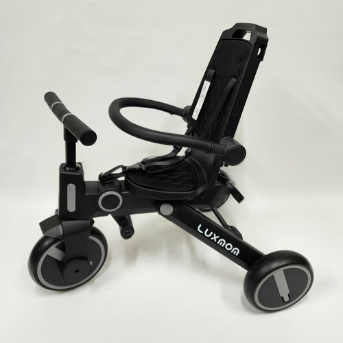 Велосипед складной 3 колесный Luxmom 368 Черный 7805₽