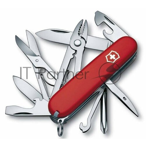 Нож перочинный Victorinox Deluxe Tinker (1.4723) 91мм 17функций красный карт. коробка нож перочинный deluxe tinker красный 9 1х2 6х2 2 см victorinox 1 4723