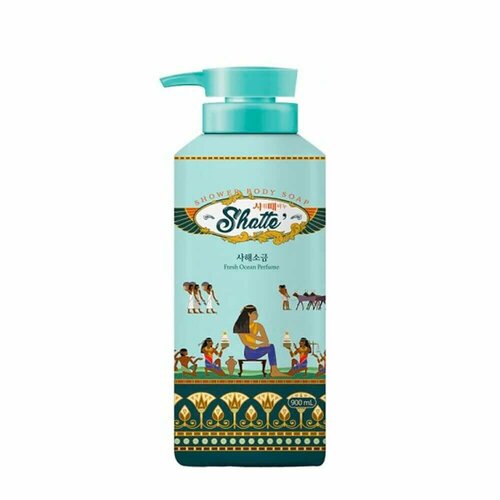 Mukunghwa Гель для душа SHOWER BODY SOAP Dead Sea Salt With Fresh Ocean Perfume, 900мл
