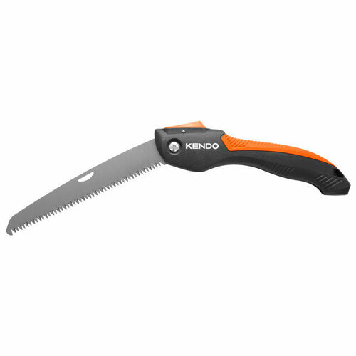 Ножовка по дереву kendo 180мм складная двухкомпонентная рукоятка 2557₽