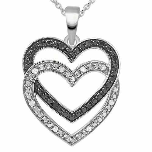 Подвеска diSat, циркон, серый