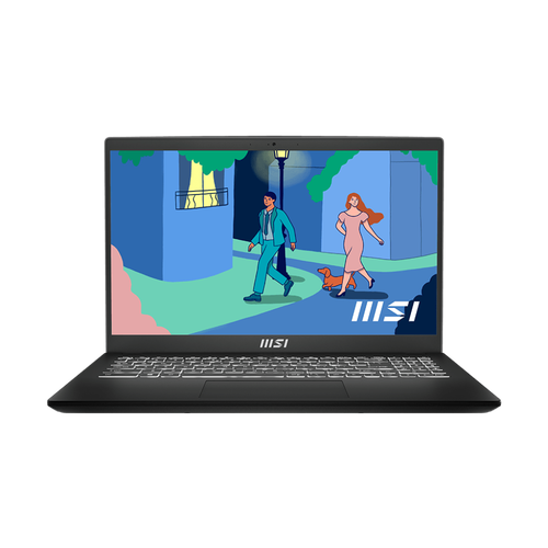 *Ноутбук MSI Modern 15 Core i7-1355U 15.6 FHD (1920*1080), 60Hz IPS Onboard DDR4 16GB Iris Xe Graphics 512GB SSD 3 cell (39.3Whr) 1.9kg backlight (White) Win11 Pro,1y Black, KB Eng/ Rus (9S7-15H112-871)