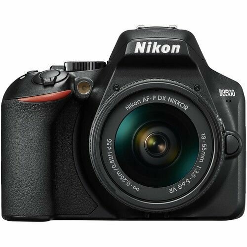 Фотоаппарат Nikon D3500 Kit AF-P 18-55mm f35-56 VR черный 71974₽