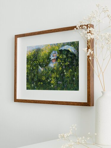 Изображение товара Набор для вышивания Риолис, вышивка крестиком На лугу по мотивам картины К. Моне, 40*30см, 1850