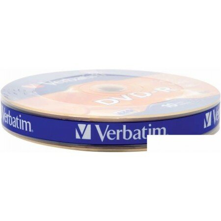 DVD-R диск Verbatim 4.7Gb 16x 43729 (10 шт.)