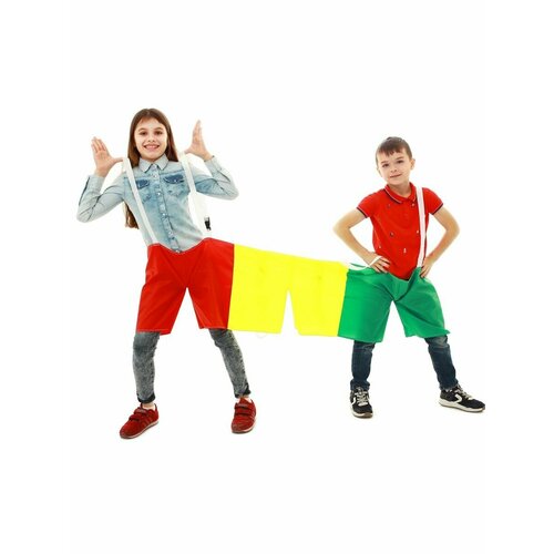 Шорты эстафетные для троих игроков детские