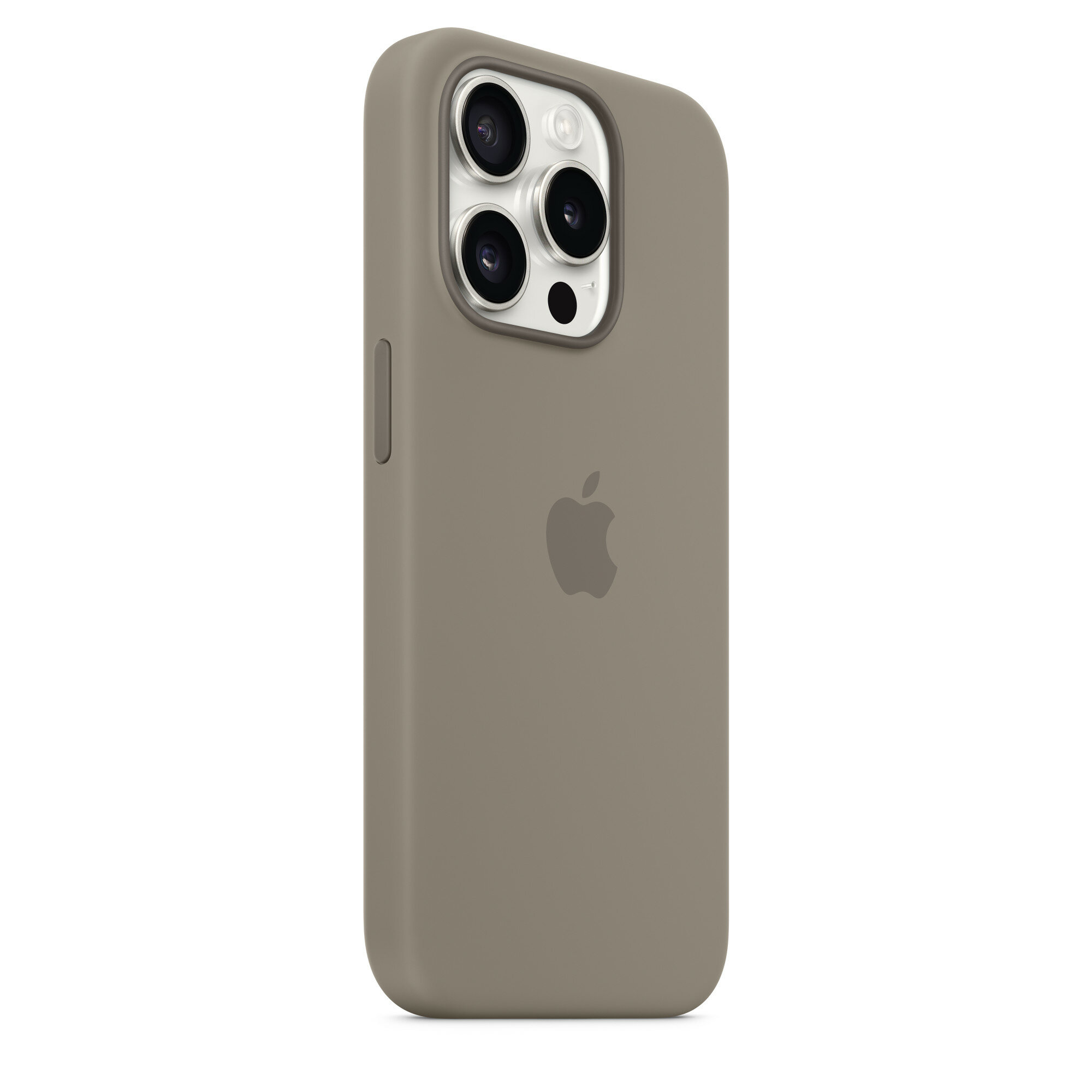 Чехол оригинальный Apple для Iphone 15 Pro Silicone Case - winter clay - фото №8