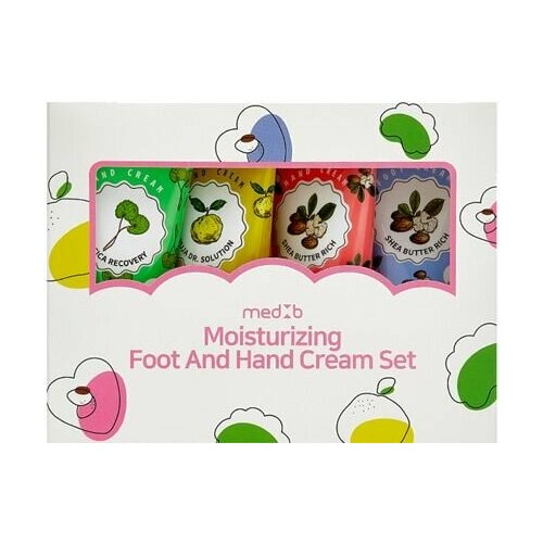 Набор кремов для ухода за кожей рук и ног MEDB Moisturizing Foot and Hand Cream Set 817₽