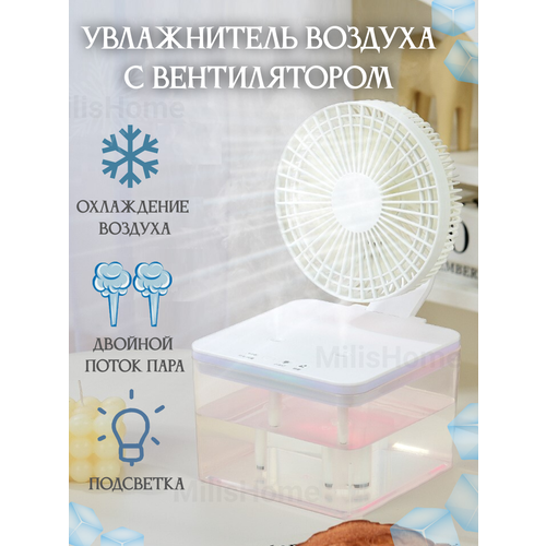 Увлажнитель воздуха с вентилятором и подсветкой 4 л 250000₽