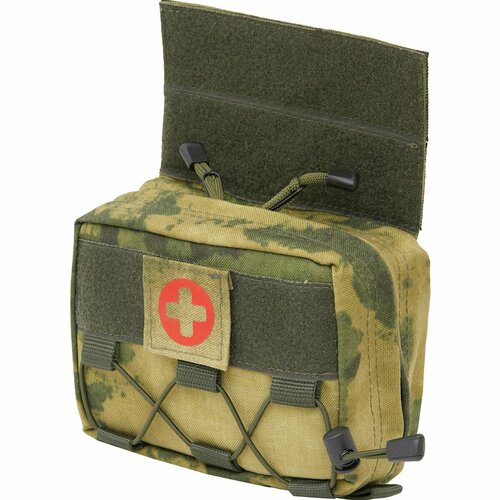 Подсумок / Сумка напашная аптечная (BASTION), зеленый камуфляж сумка bastion напашная emp