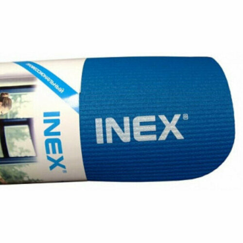 Гимнастический коврик INEX 180 синий (IN\RP-NBRM180\18-BL-RP)