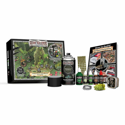 Набор для моделирования Army Painter GameMaster Terrain Kit Wilderness & Woodlands стартовый набор кисточек для моделирования army painter