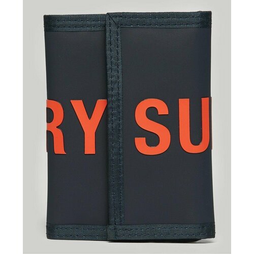 Кошелек Superdry TARP TRI-FOLD WALLET, фактура матовая, синий