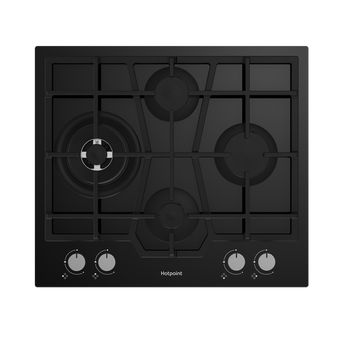 Газовая варочная поверхность Hotpoint HG 62FDBK 60 см черный 42860₽