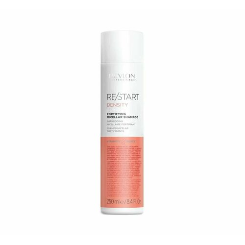 Revlon, RESTART DENSITY, FORTIFYING SHAMPOO, Укрепляющий мицеллярный шампунь, 250 мл