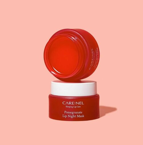 Маска для губ ночная увлажняющая с гранатом Care: Nel Pomegranate lip night mask (5г)