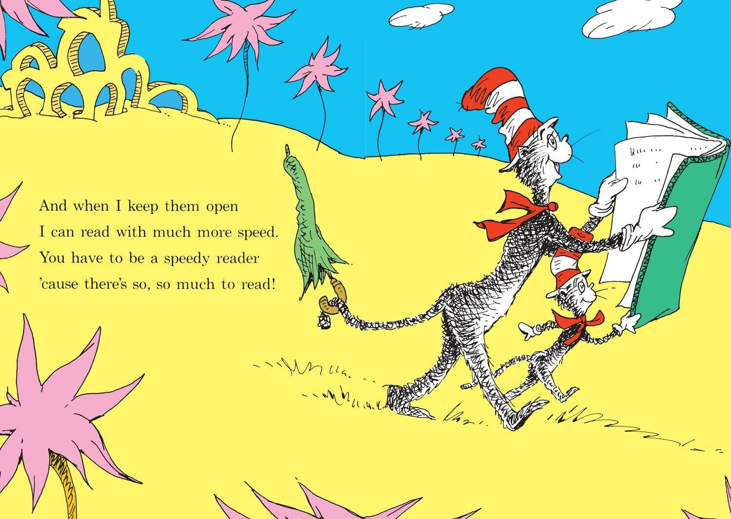 I Can Read with my Eyes Shut (Dr. Seuss, Illustrated by Dr. Seuss) - фото №4