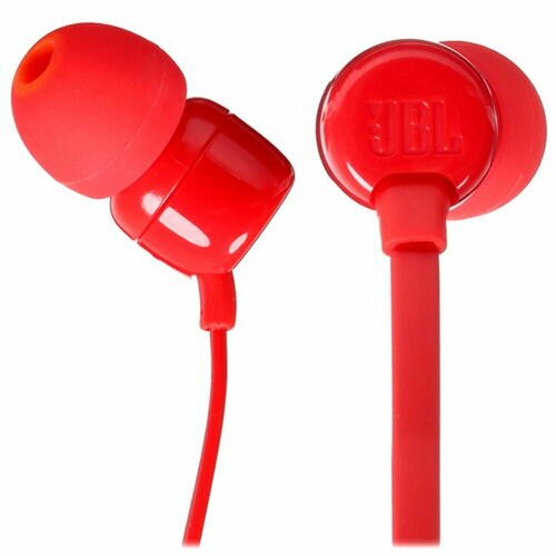 Проводные наушники JBL T160 красный 509700₽