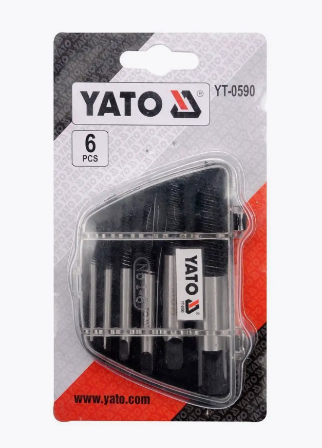 фото Набор экстракторов для обломанных болтов - 6шт YT-0590