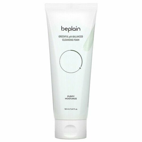 BEPLAIN Пенка для умывания Greenful Ph-Balanced Cleansing Foam (160 мл)