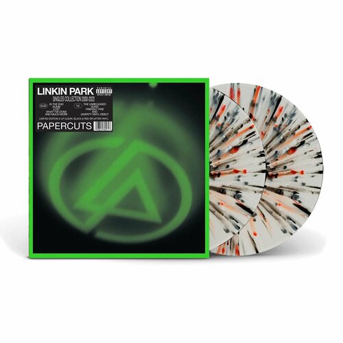 LINKIN PARK - PAPERCUTS: SINGLES COLLECTION 2000-2023 (2LP clear) виниловая пластинка