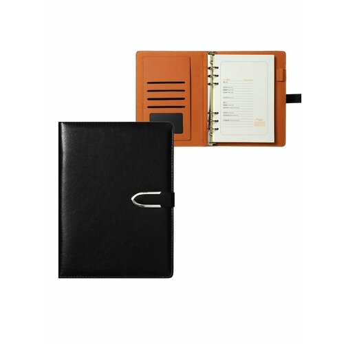 Органайзер на кольцах А5 90 листов в линейку с хлястиком 1969₽