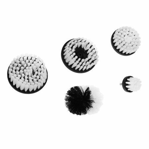 Насадки на дрель TORSO Для чистки автомобильных дисков средней жесткости 5 шт 1197₽