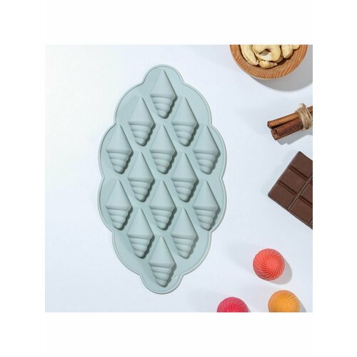 Форма для льда и кондитерских украшений Рожок 545₽