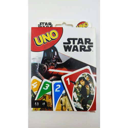 Настольная карточная игра Уно звёздные войны UNO star wars игра карточная uno дисплей w2087 112 карт