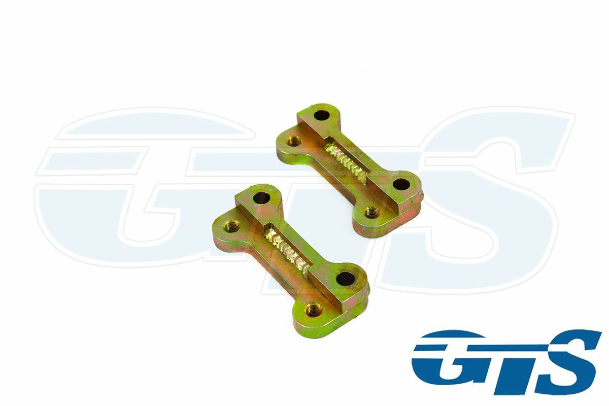 Переходные сварные пластины GTS для установки тормозных дисков 15" для а/м ВАЗ (передний привод)