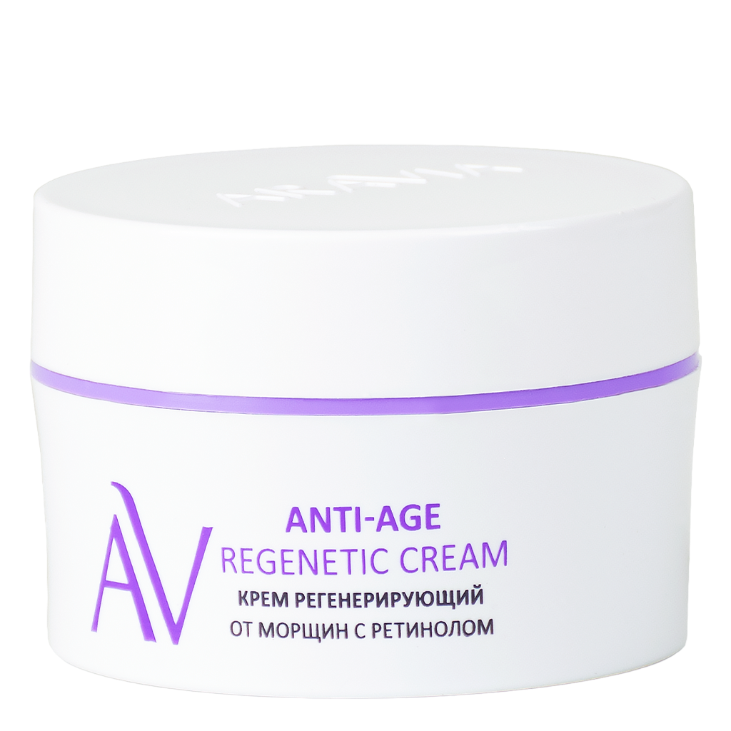 Aravia Laboratories Крем регенерирующий от морщин с ретинолом Anti-Age Regenetic Cream 50 мл 1 шт