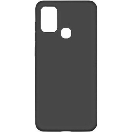 DF Чехол-накладка с микрофиброй для Samsung Galaxy M51 SM-M515F (black) df чехол накладка с микрофиброй для samsung galaxy m31 sm m315f red