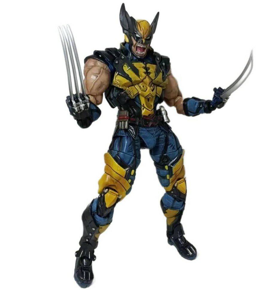 Подвижная фигурка Росомаха - Wolverine X-man 28 см