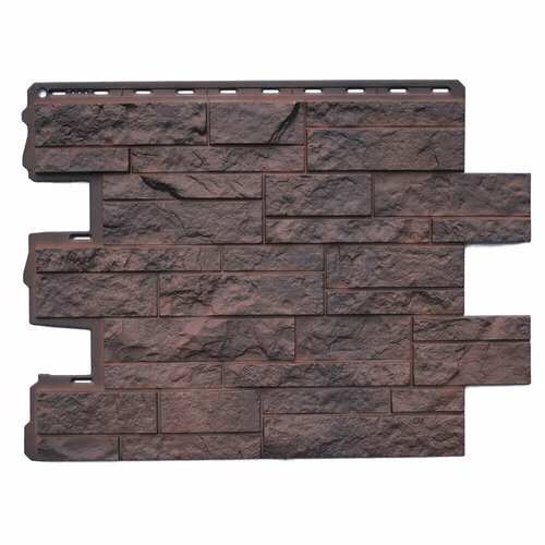 фасадная панель альта профиль камень венецианский персиковый Панель фасадная Альта-Профиль Шотландский 680х560 мм глазго