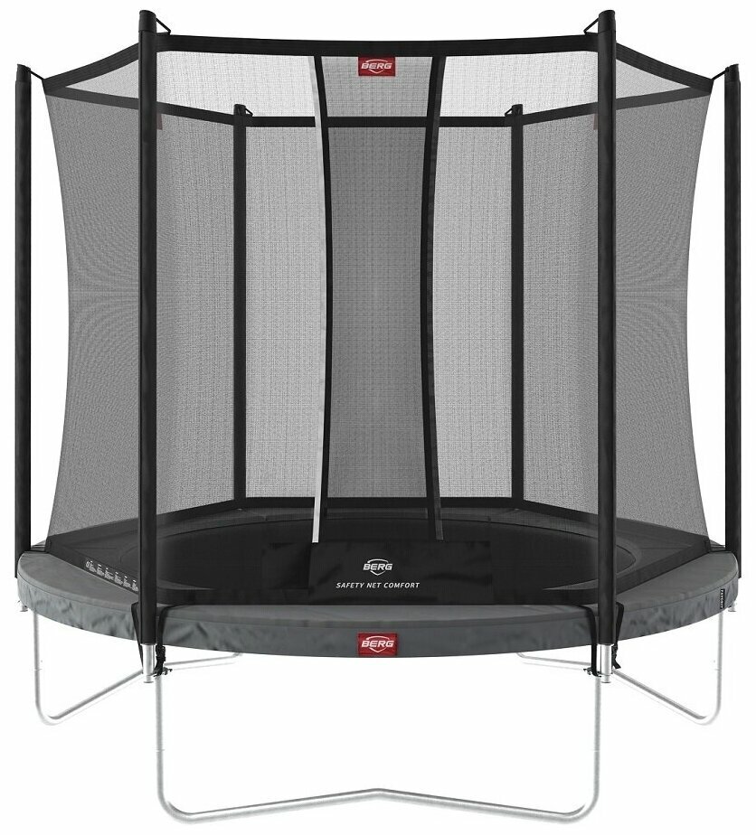 Батут Berg Favorit Regular + Safety Net Comfort grey