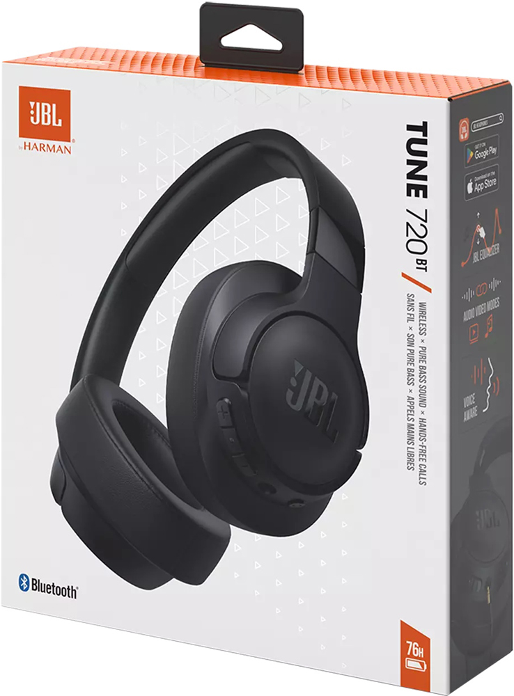 Наушники JBL Tune 720BT Черные