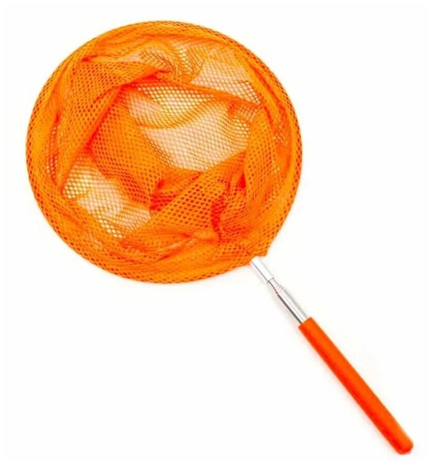 фото Раздживной сачок/Сачок телескопический/синий