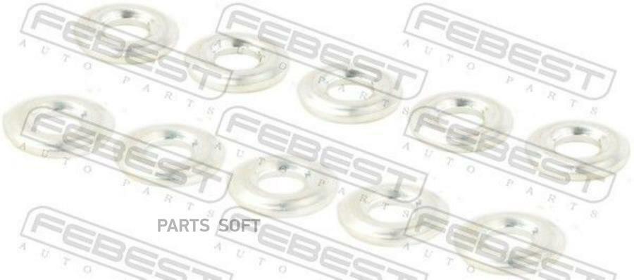 FEBEST RINGFL-017-PCS10 Кольцо уплотнительное форсунки впрыска топлива (10 шт. в упаковке)