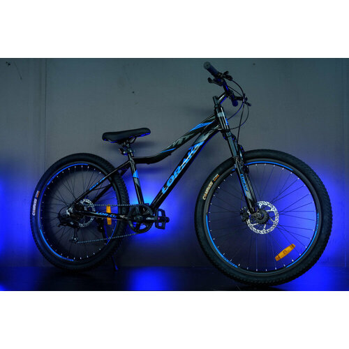 Велосипед LORAK Safe 26 Чёрный/Синий велосипед lorak 2 0 21р