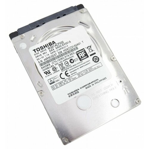 Жесткий диск Toshiba HDKCC01A2A01 320Gb 7200 SATAIII 25 HDD 4595₽