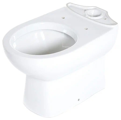 Чаша унитаза Jacob Delafon Panache E1370-00 с горизонтальным выпуском белый (только чаша без бачка и сиденья)