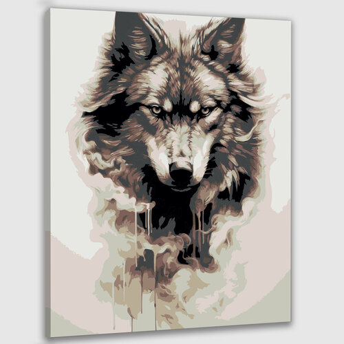 Картина по номерам 50х40 "Волчьи тени"