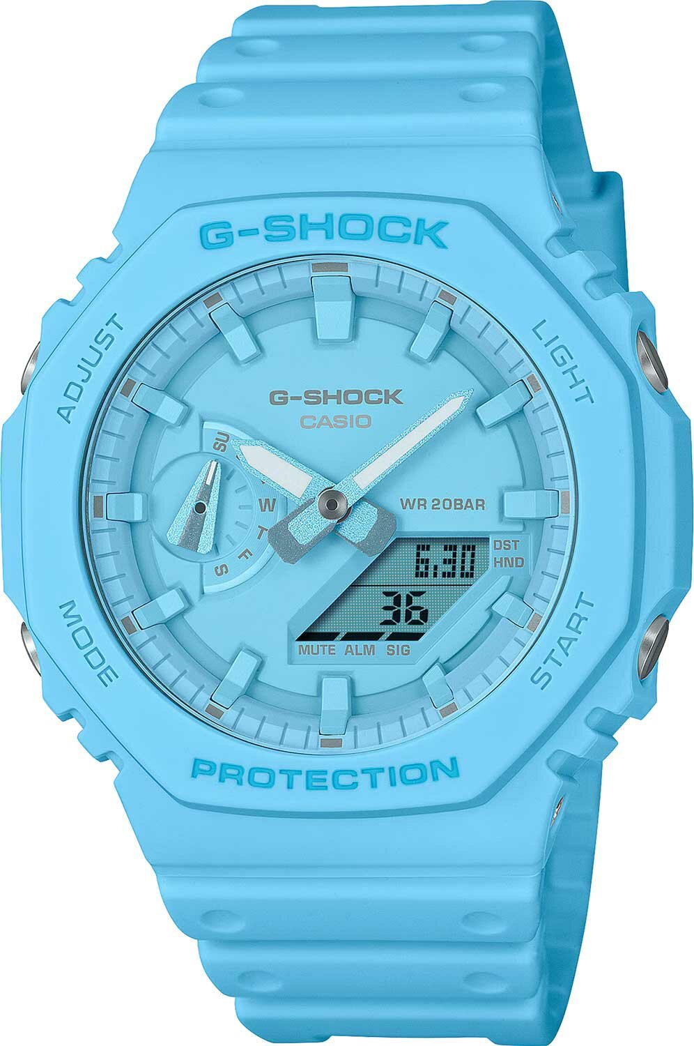 Наручные часы CASIO G-Shock, голубой